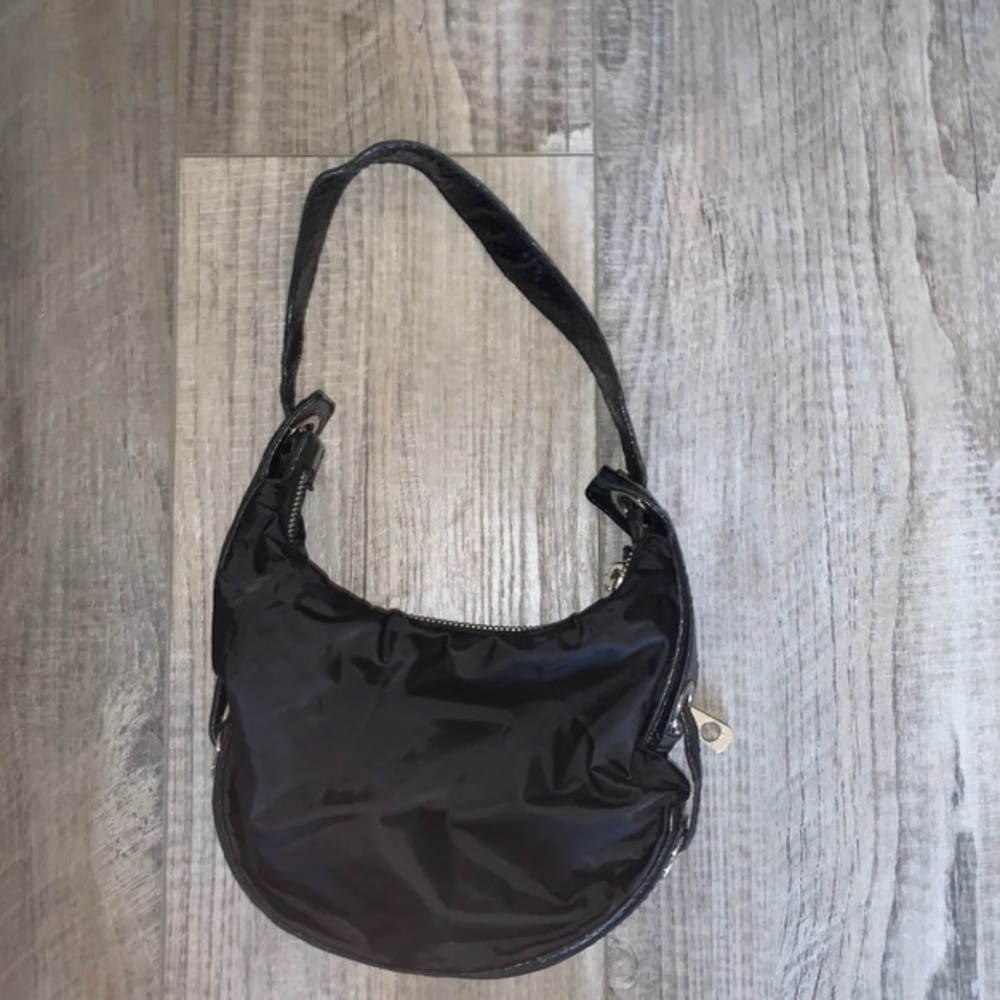 AUTHENTICATED Givenchy black monogram hobo bag shoulder RARE - Picture 1 of 14